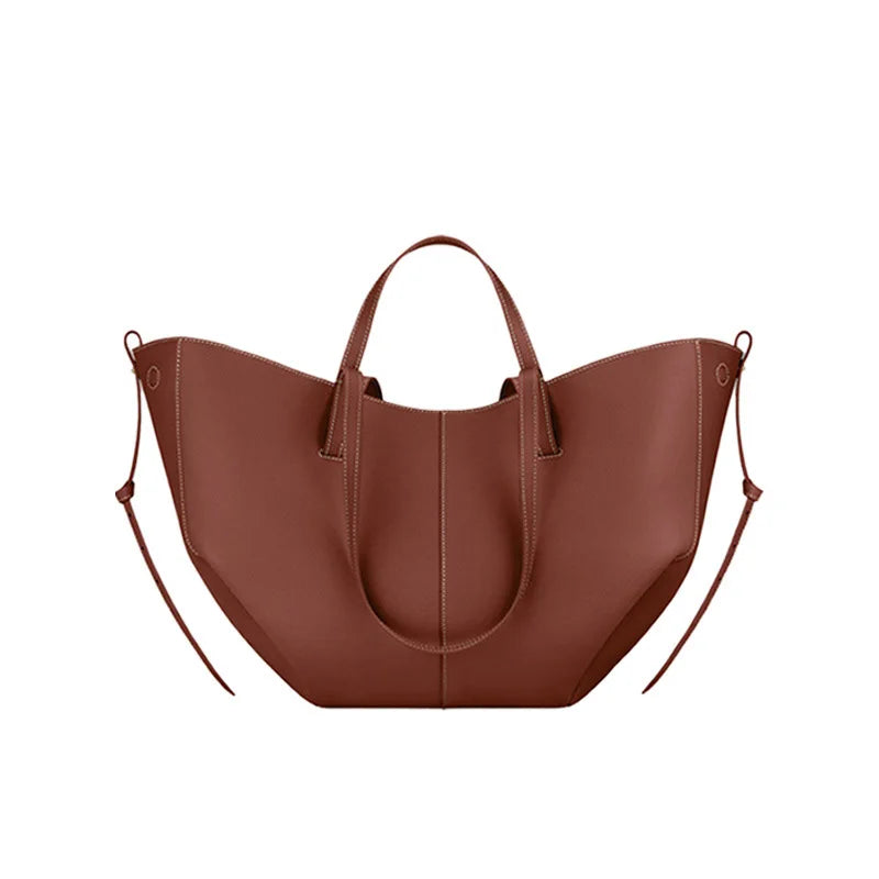 2025 NEW Suede wing bag retro single shoulder armpit bag French modern fashion large capacity commuting tote bag